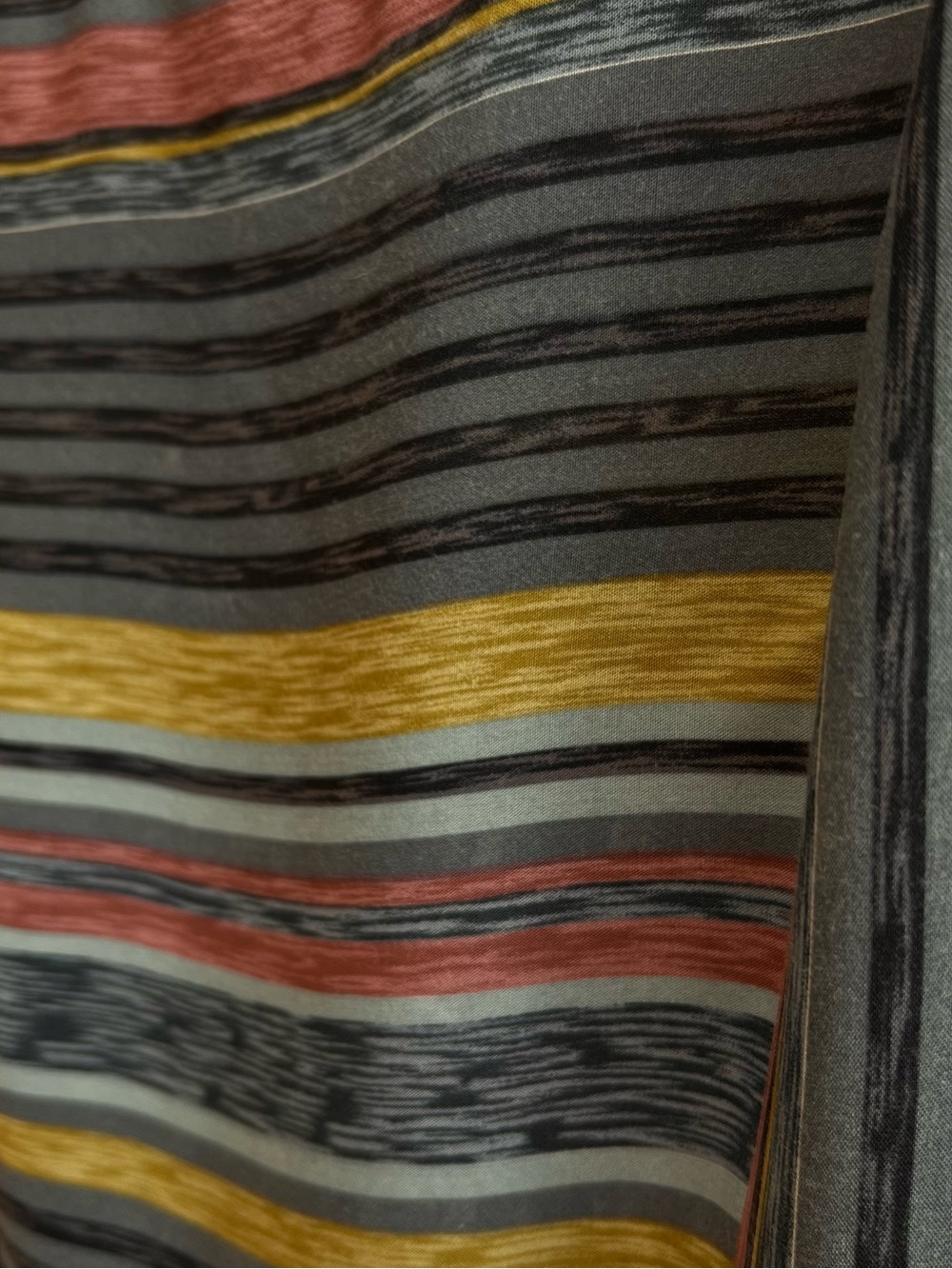 Striped Multi-Color Short Sleeve Mini Dress - Picture 3 of 6